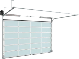 Рулонные ворота для автомойки с механизмом ISD02 5000x2900